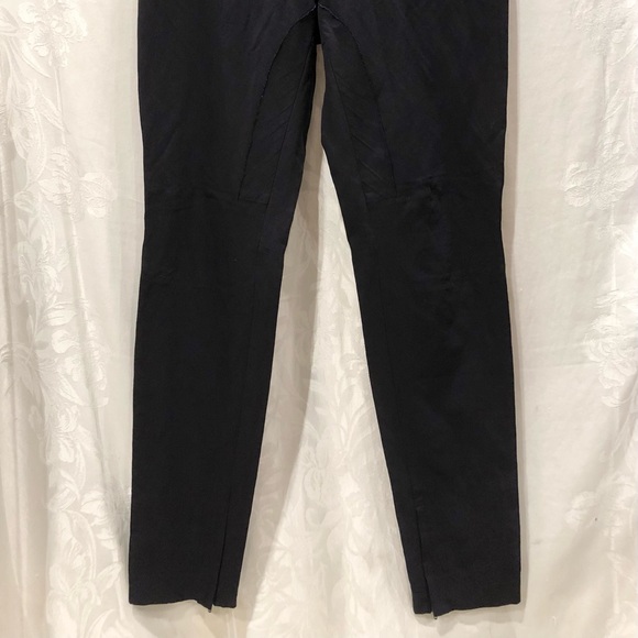 Chic LANVIN Black Stretch Wool Equestrian Trousers 42 10 $800 - Picture 2 of 11